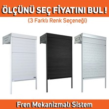 A1 Stor Dolap Kapak Sistemi Fren Mekanizmalı Kaset Özel Ölçü 40X95 cm