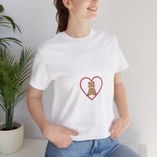 Yellowstone Ayıcık Baskılı Oversize Tshirt