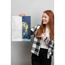 Picasso World Hobby Art Picasso Sayılarla Boyama Tuval Hobi Seti Fırça Boya Dahil Kurt
