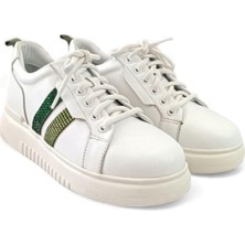 Hulla Hakiki Deri Kadın Spor Ayakkabı / Sneakers