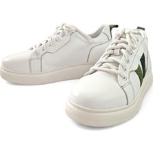 Hulla Hakiki Deri Kadın Spor Ayakkabı / Sneakers