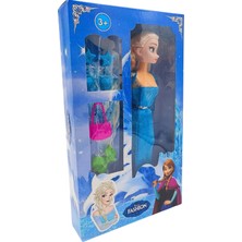 Paşa Oyuncak Toy Toys Küpeli Çantalı Frozen Bebek