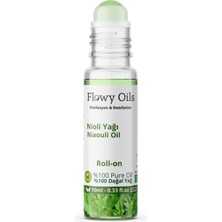 Flowy Oils Nioli Yağı Saf Roll-On %100 Doğal Bitkisel Uçucu Yağ Niaouli Essential Oil 10ML