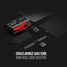 Noco GBX55 Lityum Akü Takviye 12V 1750AMP + Powerbank + LED Lamba