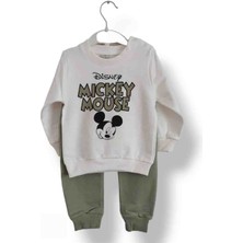 Asil Öztürk Baby & Kids Kuba Kız Erkek Bebek Çocuk Unisex Alt Üst Takım Disney Mickey Mouse Model
