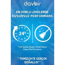 Davbir 6'lı Set Robot Süpürge Deterjanı, Beyaz Sabun, Bebek Pudrası, Yağmur Ormanı Sprey Mop Deterjanı