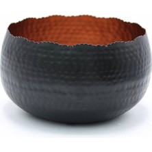 Greenmall Black Pearl Metal Saksı Büyük Boy