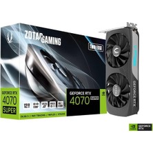 Zotac RTX4070 Super 12GB Twın Edge ZT-D40720E-10B GDDR6X 192BIT HDMI Dp Pcıe 4.0