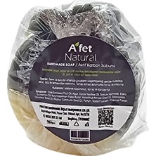 A'fet Natural Aktif Karbonlu Sabun 100GR - Soap With Activated Carbon 100GR