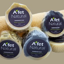 A'fet Natural Aktif Karbonlu Sabun 100GR - Soap With Activated Carbon 100GR