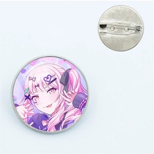 Fuhaidan 29 Proje Sekai Anime Akiyama Mizuki Nightcord Pin Cam Kubbe Rozeti Broş Pins Sevgilisi Kız Arkadaşlar Için (Yurt Dışından)
