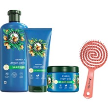 Herbal Essences Herbal Es On Arganyağıbakım Kremi 300ML+MASK300ML+ŞAMP350ML