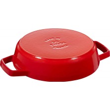 Staub 405116610 Çift Kulplu Döküm Kızartma Tavası