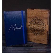 Ejoya Öğretmenlere Özel Ahşap Kutuda Defter Kalem Hediye Seti 110629