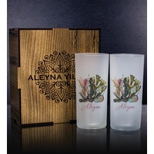 Ejoya Kişiye Özel Kutusunda 2'li Rakı Bardağı Hediye Seti 111309