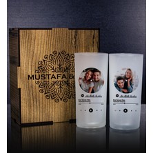 Ejoya Kişiye Özel Kutusunda 2'li Rakı Bardağı Hediye Seti 107164