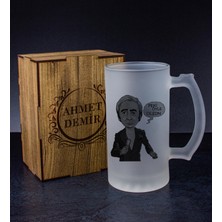 Ejoya Kişiye Özel Kutusunda Bira Bardağı Hediye Seti 108268