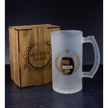 Ejoya Kişiye Özel Kutusunda Bira Bardağı Hediye Seti 108245