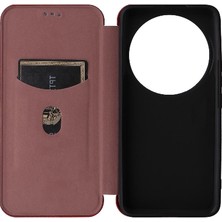 YH Market Kart Tutucu Kickstand Deri Folio Flip ile Xiaomi 14 Ultra Için Kılıf (Yurt Dışından)