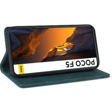 YH Market Xiaomi Poco F5 5g Için Iki Kart Yuvaları Premium Deri Kickstand (Yurt Dışından)