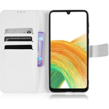 YH Market Samsung Galaxy A23 5g Için Kılıf Kapak Manyetik Cüzdan Kart Tutucu Kickstand (Yurt Dışından)