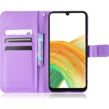 YH Market Samsung Galaxy A23 5g Için Kılıf Kapak Manyetik Cüzdan Kart Tutucu Kickstand (Yurt Dışından)