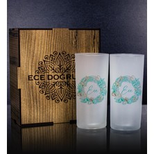 Ejoya Kişiye Özel Kutusunda 2'li Rakı Bardağı Hediye Seti 111305