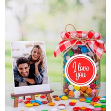 Ejoya Kişiye Özel Fotoğraflık & Aşk Temalı Bonibonlar Hediye Seti 111799