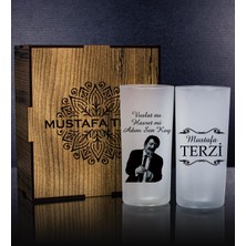 Ejoya Kişiye Özel Kutusunda 2'li Rakı Bardağı Hediye Seti 107153