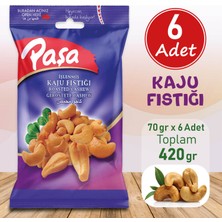 Paşa Kuruyemiş Paşa Kaju Fıstığı 70 gr x 6 Adet