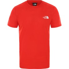 The North Face Reaxion Red Box Erkek Kırmızı T-Shirt NF0A4CDWPOJ1