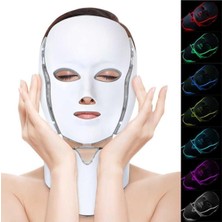 Anka Lazer LED Terapi Cihazı ( LED Maske) - Cilt Bakım Cihazı -Mezoterapi Maskesi 7 Renk Multifonksiyonel