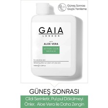 Gaia London Güneş Sonrası Aloe Veralı, Kızarıklığa, Soyulmaya, Pul Pul Dökülmeye Karşı 100ML Krem Jel