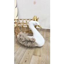 Kuğu Tüllü Yastık