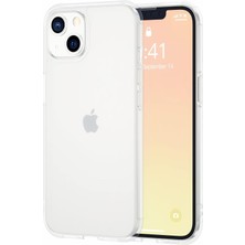 Five-E Esr iPhone 13 Ice Shield Temperli Köşeli Mat Şeffaf Kılıf- Matte Clear