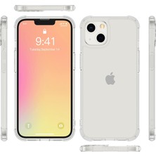 Five-E Esr iPhone 13 Ice Shield Temperli Köşeli Mat Şeffaf Kılıf- Matte Clear