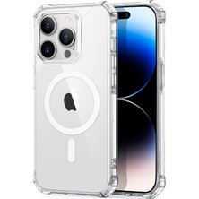 Five-E Esr iPhone 14 Pro Air Armor Halolock Manyetikli Şeffaf Kılıf - Clear