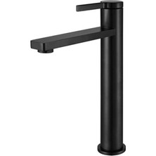 Newarc Bold Çanak Tipi Lavabo Bataryası Siyah