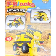 Furkan Toys F-Blocks Inşaat Serisi 115 Parça FR37982