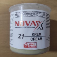 Novax Krem Renk Cream  Ahşap Tamir Macunu 200 Gram 1 Adet Yerli Üretim