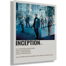 Gaagart Temperli Cam Tablo Film Afişi Inception 2010 Görseli