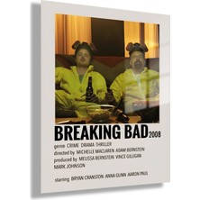Gaagart Temperli Cam Tablo Film Afişi Breaking Bad 2008 Görseli