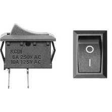 Robiz 2 Pin On Off Anahtar Switch Mini Buton 5A 220V Ac 10A 125V Kcd1