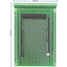 Robiz Arduino Mega 2560 Terminal Adaptör Shield Klemens Genişleme Kartı Prototipleme Kolay Bağlantı