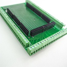 Robiz Arduino Mega 2560 Terminal Adaptör Shield Klemens Genişleme Kartı Prototipleme Kolay Bağlantı