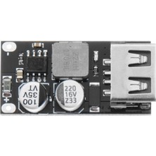 Robiz Qc2 Qc3 Hızlı Şarj Modülü Dc 6-32V 24W To 5V USB Cep Telefonu Apple Android Huawei Mtk Samsung