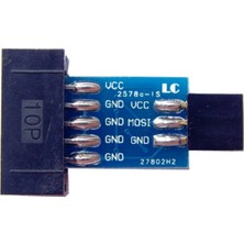 Robiz 10 Pin To 6 Pin Atmel Programlayıcı Çevirici Kartı Arduino Uno R3 Mega 2560 Avrısp Mkıı Usbasp
