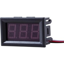 Robiz 0.56 Inch Dc 0-100V Digital Kırmızı Voltmetre 3 Telli Panel Tip