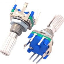 EC11 Rotary Encoder Butonlu 20 Adım Pwm 360 Derece Döner Butonlu Dijital Potansiyometre Menu Motor