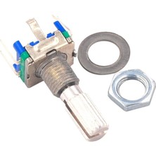 EC11 Rotary Encoder Butonlu 20 Adım Pwm 360 Derece Döner Butonlu Dijital Potansiyometre Menu Motor